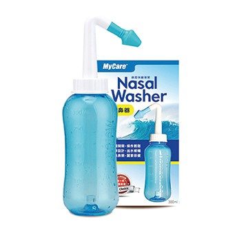 邁康 手動洗鼻器 附大小鼻頭